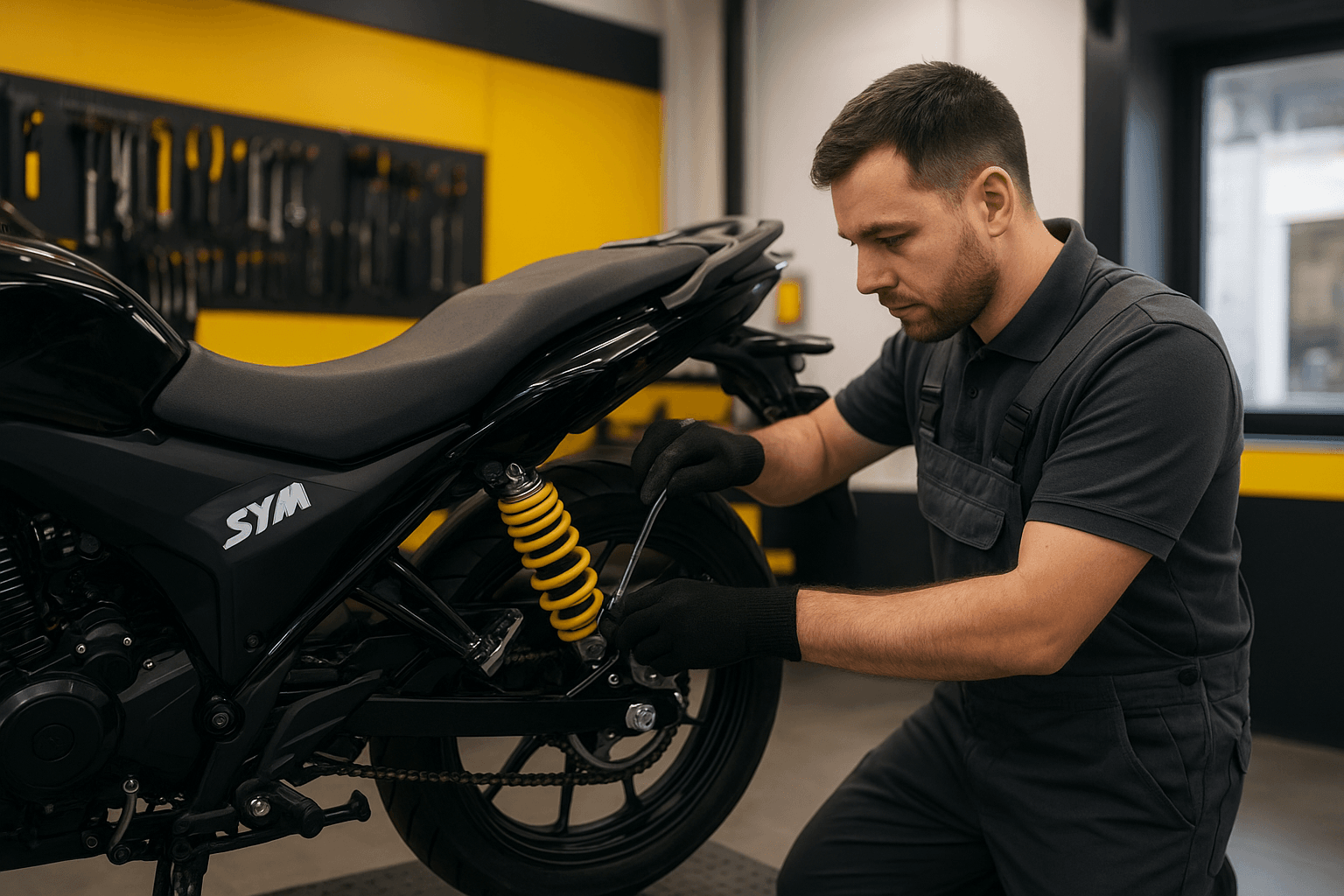 SYM Motosiklet Yetkili Bakım Servisi – Güvenli, Ekonomik ve Garantili Hizmet